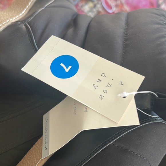 A New Day Black Bertie Winter Boots Size 7.5 Black - Picture 10 of 10